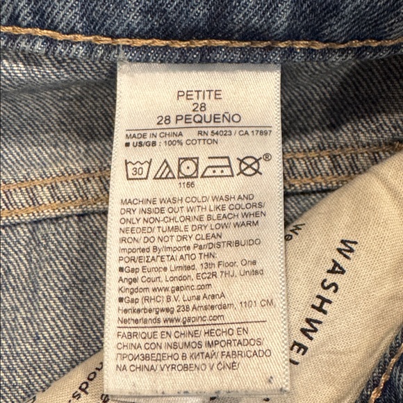 Banana Republic Slouch Straight Light Blue Full Jeans - Picture 8 of 9